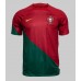 Camiseta Portugal Diogo Dalot #2 Primera Equipación Replica Mundial 2022 mangas cortas